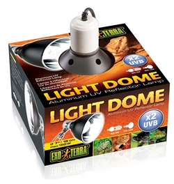 Светильник Exo Terra навесной Light Dome (диам 18 см) для ламп до 150 Вт - фото 47868