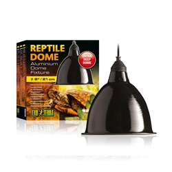 Светильник Exo Terra Reptile Dome с отражателем для ламп до 160 Вт 21x17.8 см. - фото 47874