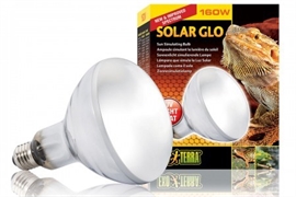 Лампа Exo Terra Reptile солнечного света Solar Glo 160 Вт /сочетание ультрафиолетового, инфракрасного и видимого света/