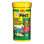 JBL NovoFect - Корм для растительноядных рыб и креветок в таблетках, 250 мл (150 г)
