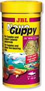 JBL NovoGuppy - Основной корм для живородящих рыб, хлопья, 100 мл (17 г)