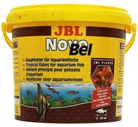 JBL NovoBel - Основной корм для пресноводных аквариумных рыб, хлопья, 5,5 л (950 г)