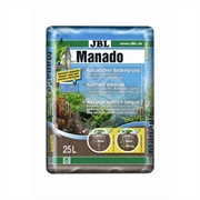 JBL Manado - Натуральный субстрат для пресноводных аквариумов, красно-коричневый, 25 л, 17 кг