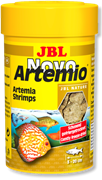 JBL NovoArtemio - Дополнительный корм с артемией для любых аквариумных рыб, 100 мл (6 г)