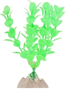 GloFish Растение флуоресцирующее зеленое S, 13 см.