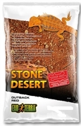 Субстрат пустынный с глиной Exo Terra Outback Red Stone Desert красный 20 кг.