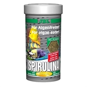 JBL Spirulina - Основной премиум-корм для растительноядных рыб, хлопья, 1 л (160 г)