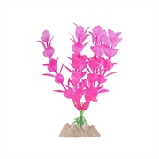 GloFish Растение флуоресцирующее розовое  M 15 см.