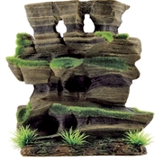 ArtUniq Mossy Figured Rock M - Декоративная композиция из пластика "Скала со мхом", 20,5x8,5x20,5см