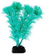 Пластиковое растение Barbus Кабомба зеленый металлик 10 см.