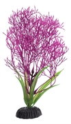 Пластиковое растение Barbus Горгонария сиреневая 10 см.