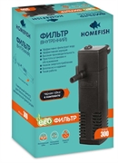 Фильтр Homefish  300 внутренний для аквариума до 40 л. 200 л/ч, 3,0 Вт.