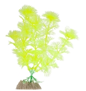 GloFish Растение флуоресцирующее желтое  M 15 см