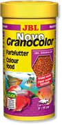 JBL NovoGranoColor - Основной корм для яркой окраски рыб, гранулы, 250 мл (118 г)