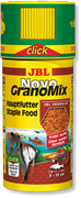 JBL NovoGranoMix CLICK - Основной корм для аквариумных рыб, гранулы, 250 мл (115 г)