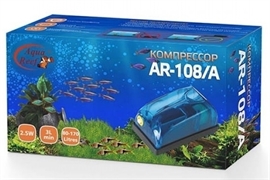 Компрессор Aqua Reef AR-108A для аквариумов 80-170 литров /одноканальный/