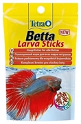 Корм для бойцовых и лабиринтовых рыб Tetra Betta Larva Sticks /палочки/ 5 г.