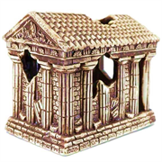 Декорация Парфенон-храм 215х115х175 мм.