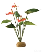 Пластиковое растение Exo Terra Anthurium Bush (Антуриум кустовой)