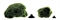 ArtUniq Floating Mossy Islets 2S - Декоративная композиция из пластика, 13x10,5x14,5 см - фото 28589