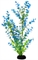 Пластиковое растение Barbus Бакопа синяя 20 см. - фото 28946