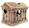 Декорация Парфенон-храм 215х115х175 мм. - фото 45848